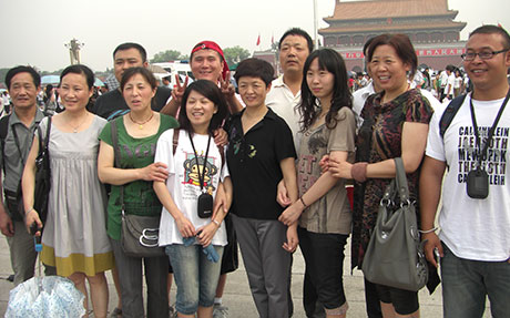 2010年9月北京天安門(mén)前留影